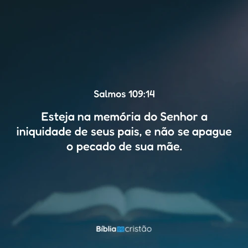 Salmos 109:14