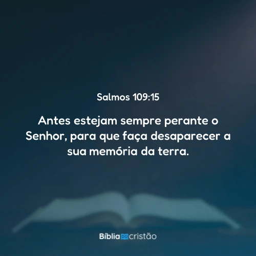 Salmos 109:15