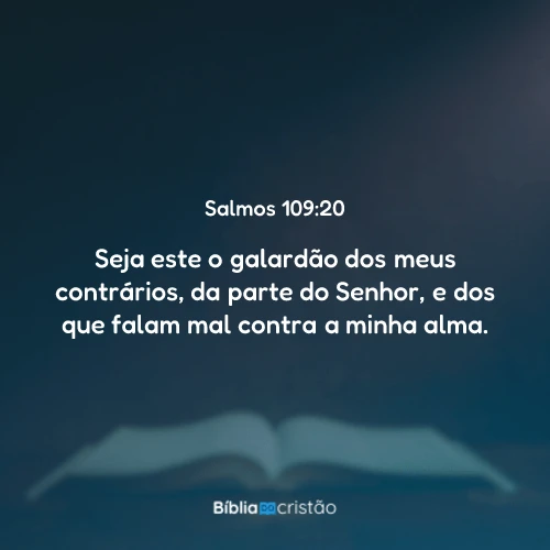 Salmos 109:20