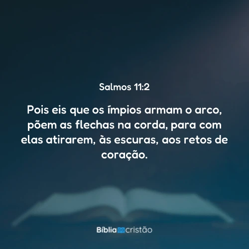 Salmos 11:2