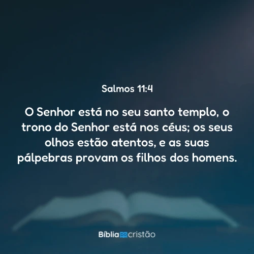 Salmos 11:4