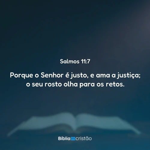 Salmos 11:7