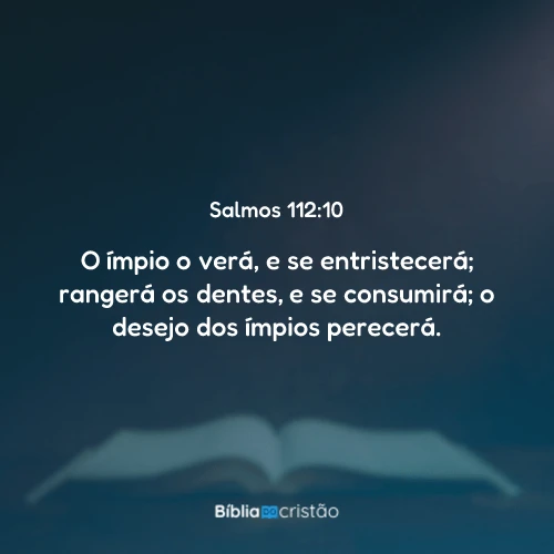 Salmos 112:10