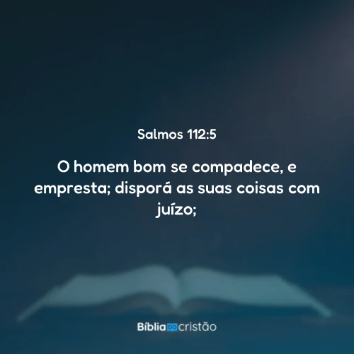 Salmos 112:5