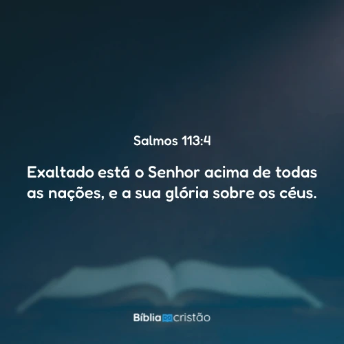Salmos 113:4