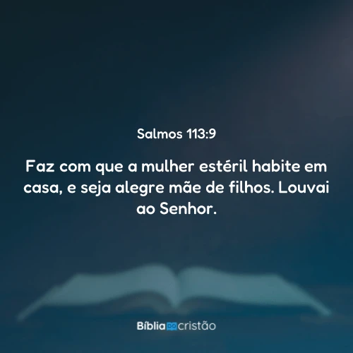 Salmos 113:9
