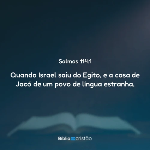 Salmos 114:1