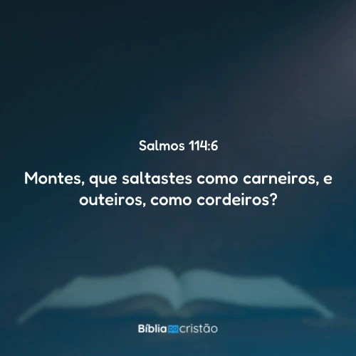 Salmos 114:6