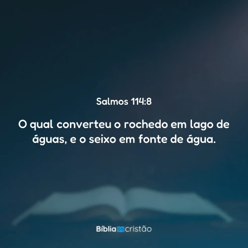 Salmos 114:8