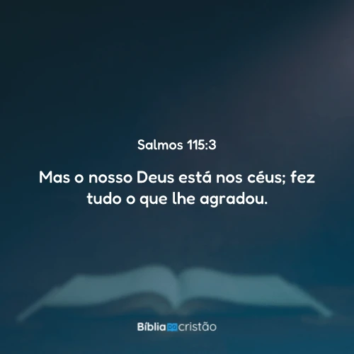 Salmos 115:3