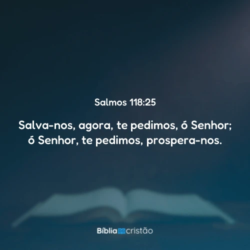Salmos 118:25