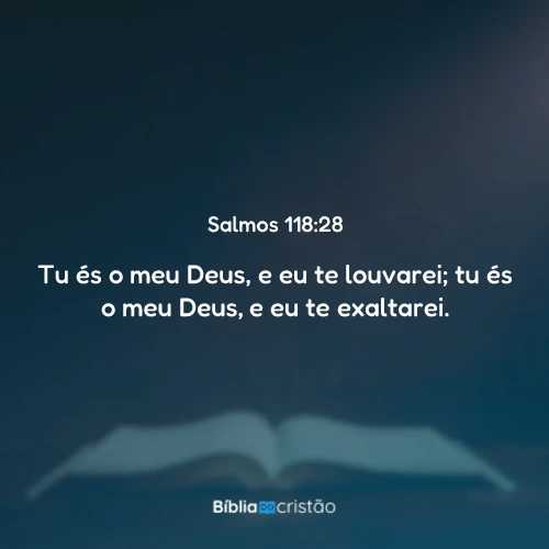 Salmos 118:28