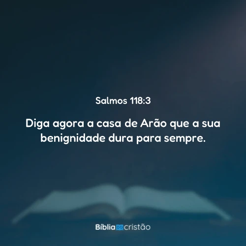 Salmos 118:3