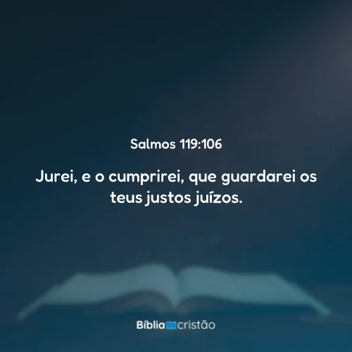 Salmos 119:106