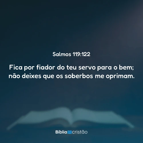 Salmos 119:122