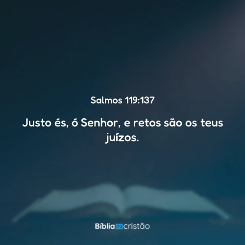 Salmos 119:137