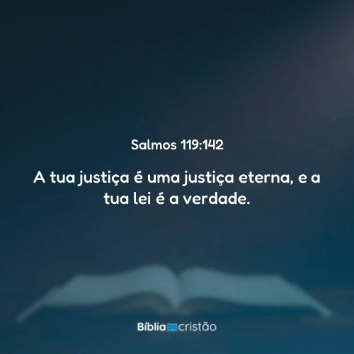 Salmos 119:142
