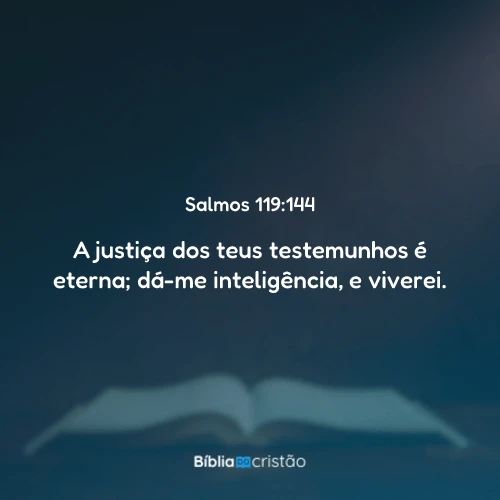 Salmos 119:144