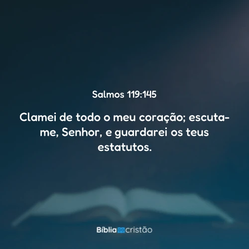 Salmos 119:145
