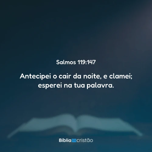 Salmos 119:147