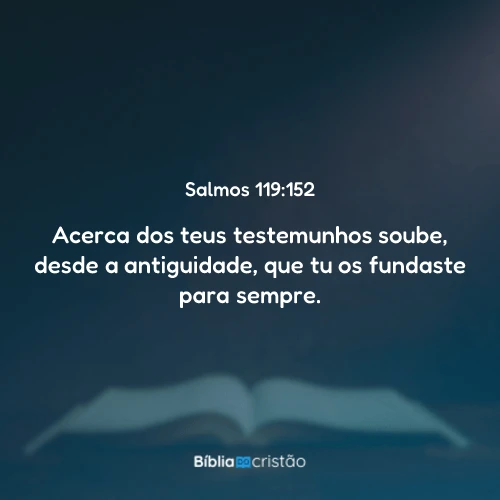 Salmos 119:152