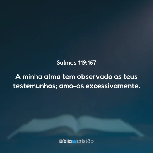 Salmos 119:167