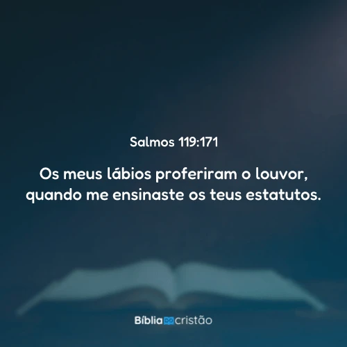 Salmos 119:171