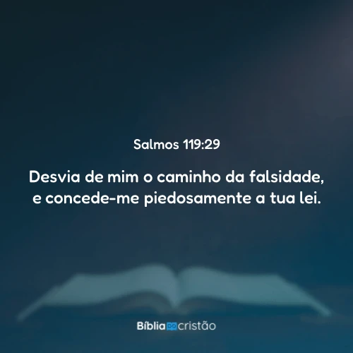 Salmos 119:29
