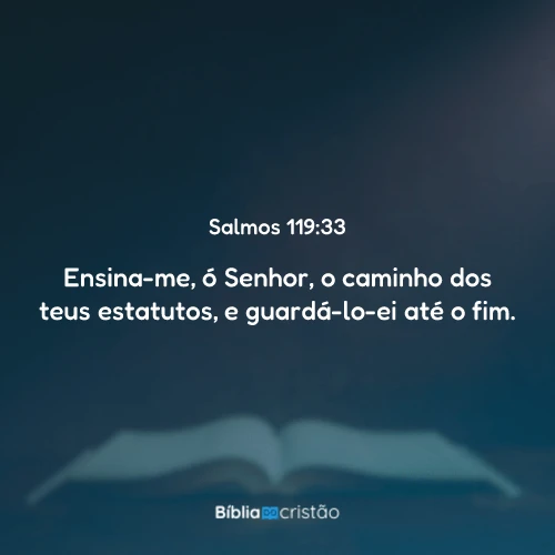 Salmos 119:33