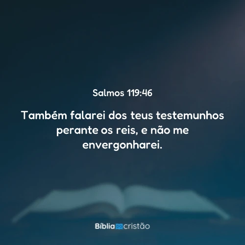 Salmos 119:46