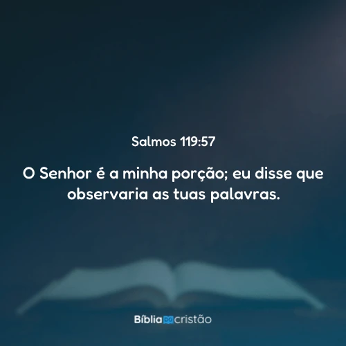 Salmos 119:57