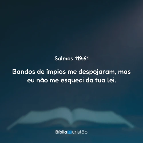 Salmos 119:61