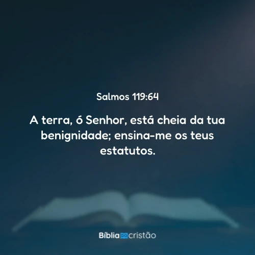Salmos 119:64