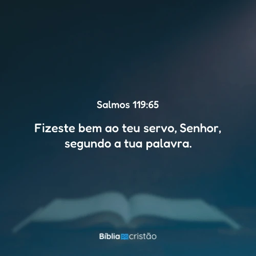 Salmos 119:65