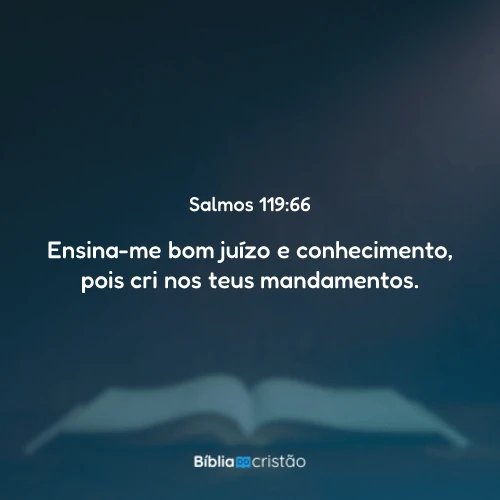 Salmos 119:66