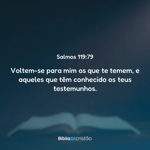 Salmos 119:79