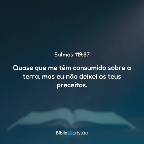 Salmos 119:87