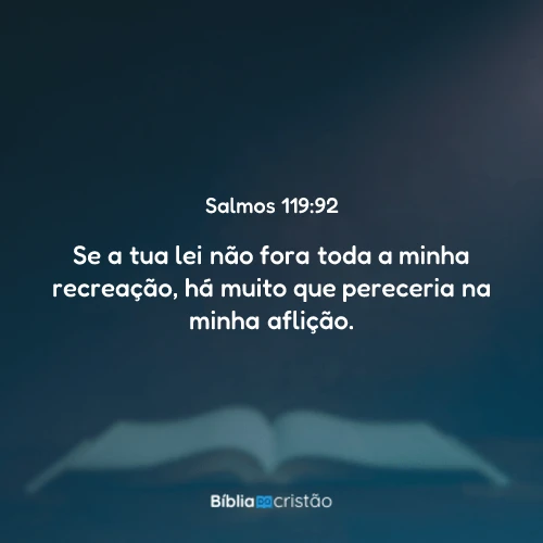 Salmos 119:92