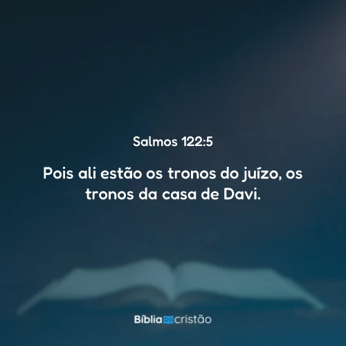 Salmos 122:5