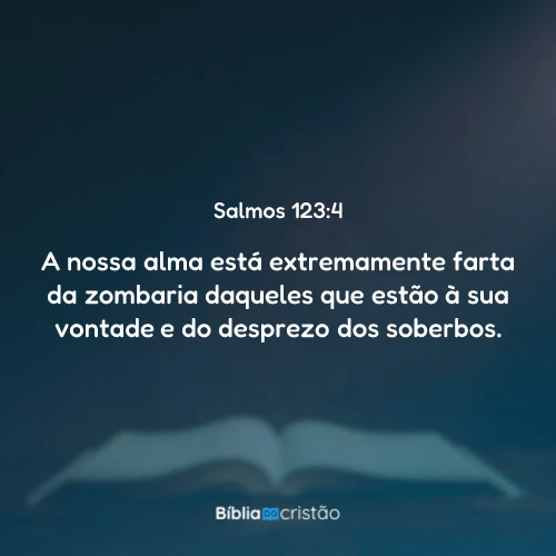 Salmos 123:4