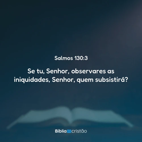 Salmos 130:3