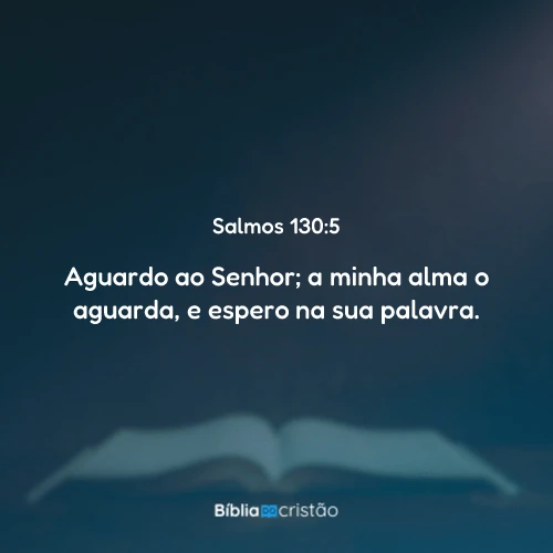 Salmos 130:5