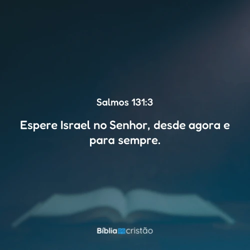 Salmos 131:3