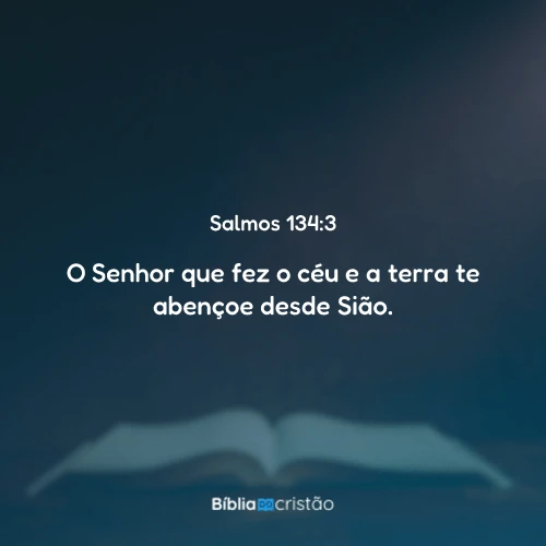 Salmos 134:3