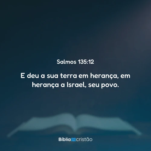 Salmos 135:12