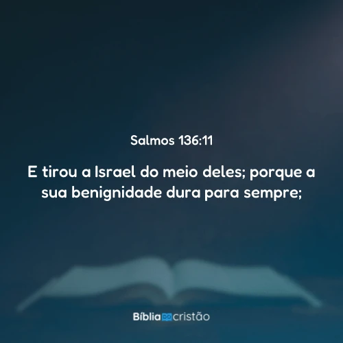 Salmos 136:11