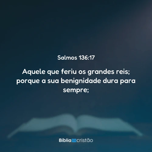 Salmos 136:17