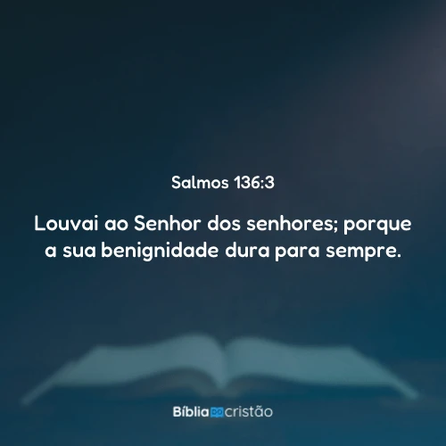 Salmos 136:3