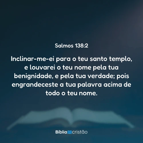 Salmos 138:2