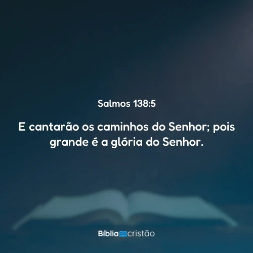 Salmos 138:5